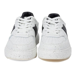 John Richmond Splash-effect Lace-up Leather Sneakers - Footcourt Egypt