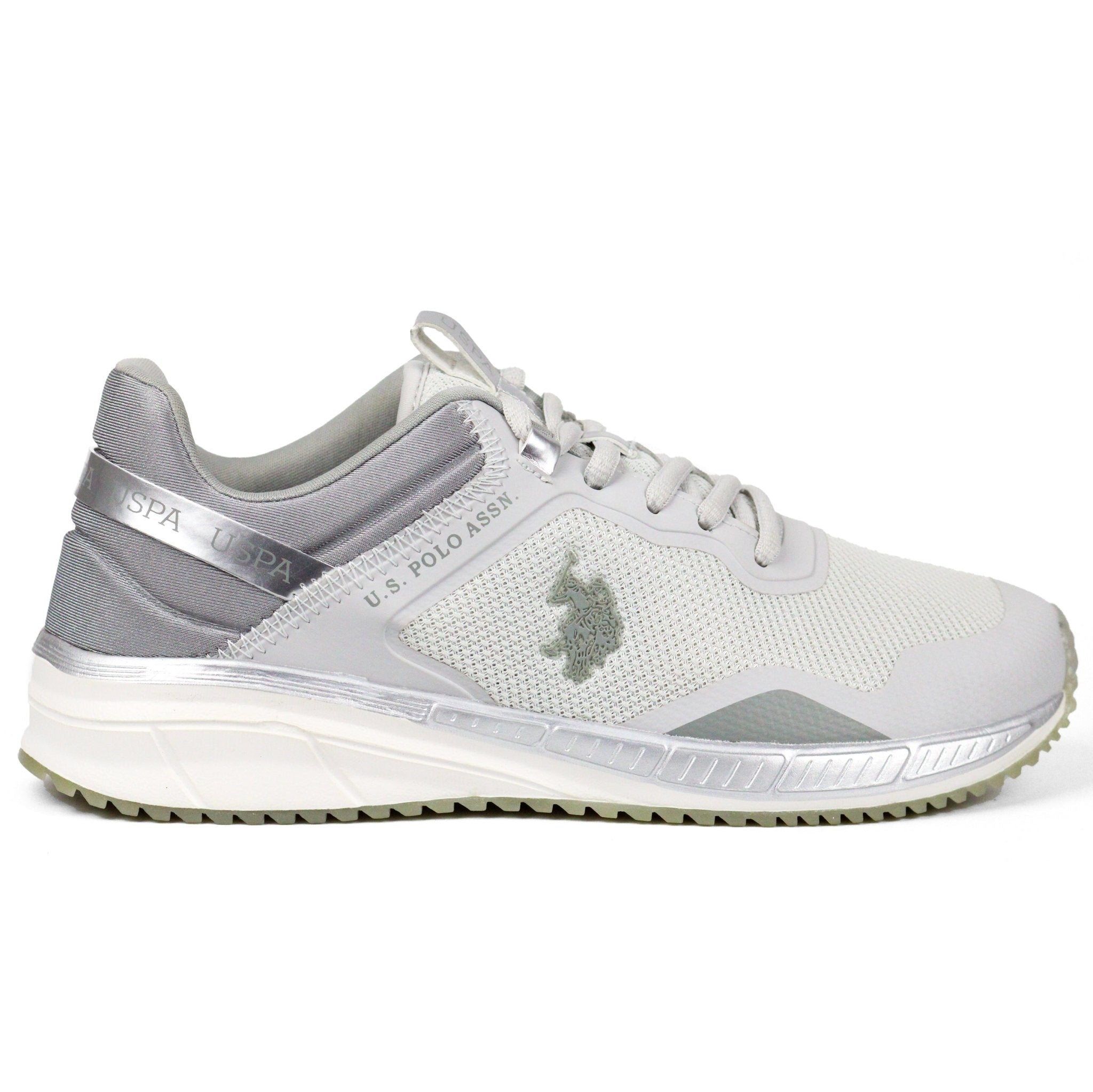 U.S POLO Assn COTE Sneakers Women LTGY - Footcourt Egypt