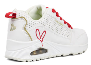 Skechers UNO Love Hearted Women's Trainers - Footcourt Egypt