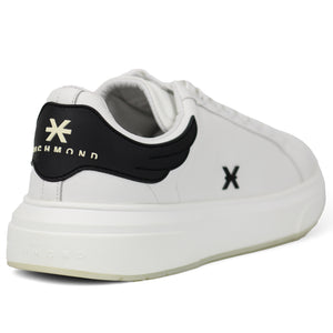 John Richmond X 29101Cp Men's Leather Sneakers WBK - Footcourt Egypt