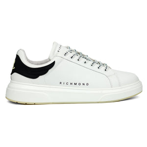 John Richmond 14018CP Men's Leather Sneakers WTBK - Footcourt Egypt