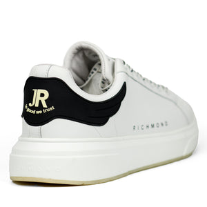 John Richmond 14018CP Men's Leather Sneakers WTBK - Footcourt Egypt