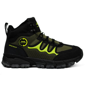 JEEP Men's High-Top Shoes Bkgn - Footcourt Egypt