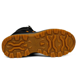 JEEP Mid Top Lace Chunky Hiking Boot Bkog - Footcourt Egypt