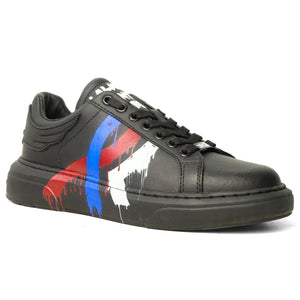 John Richmond Leather 15711CP Shoes BLK - Footcourt Egypt