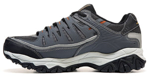 SKECHERS Men's After Burn Memory Foam X - Wide Sneaker - Footcourt Egypt