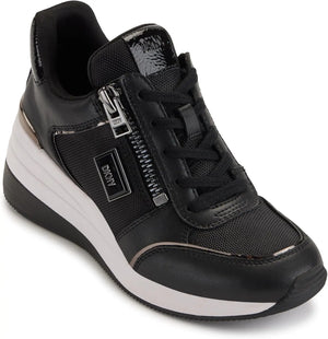 Dkny Kaden Lace - Up Zip Wedge Sneakers - Footcourt Egypt