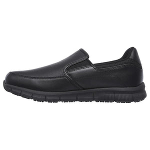 SKECHERS Work Nampa Slip Resistant -BLK - Footcourt Egypt
