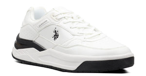U.S. POLO Eco - leather lace - up sneakers - Footcourt Egypt
