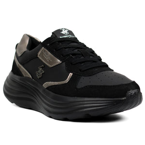 Beverly Hills Polo Club Kenny-W8 Sneakers Bk - Footcourt Egypt
