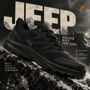 JEEP Insulated Men's Snow Shoes - Footcourt Egypt