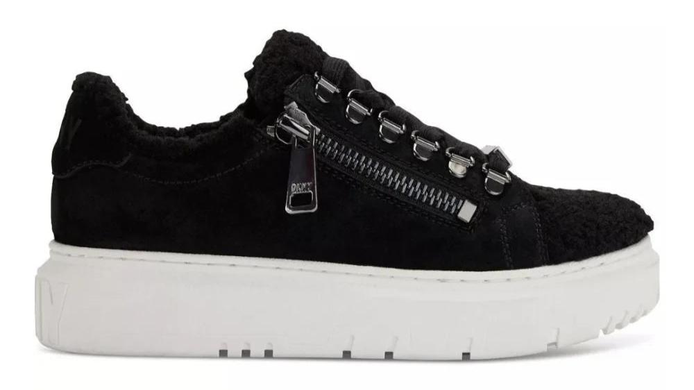DKNY Matti fleece Lace Up Sneakers – Footcourt Egypt - Main Image