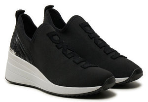DKNY Keeva Wedge Knit Sneaker - Footcourt Egypt