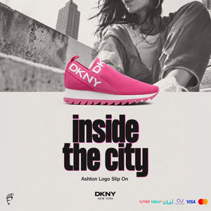 DKNY Ashton Logo Slip On - Footcourt Egypt