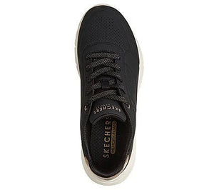 SKECHERS Uno Flex-Echo Air Women's Shoe-BLK - Footcourt Egypt