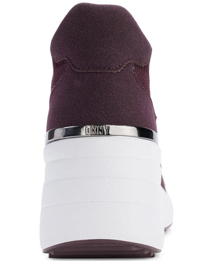 DKNY Women's Kasia Lace - Up Wedge Sneakers - Footcourt Egypt