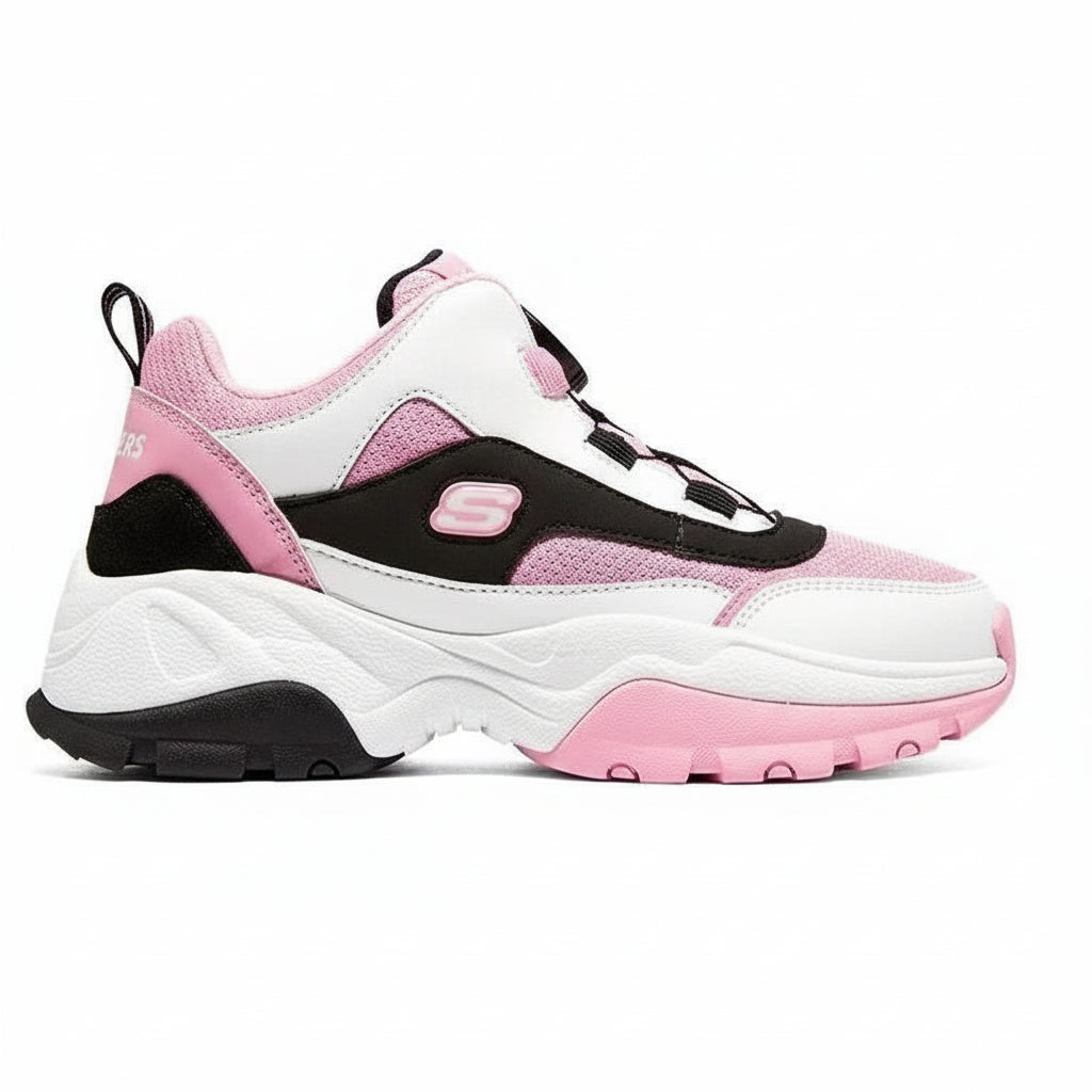 SKECHERS Kids' Kozmiks 1.0 Edgy Stride PKBK