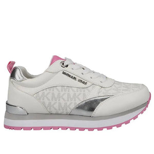 Michael Kors Monogram Pattern Lace-up Sneakers WPSL - Footcourt Egypt