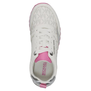 Michael Kors Monogram Pattern Lace-up Sneakers WPSL - Footcourt Egypt