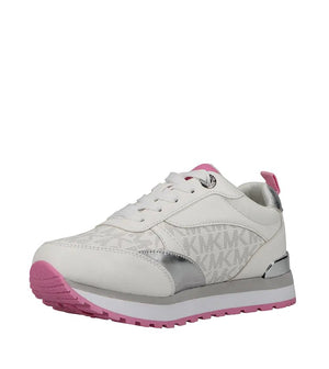Michael Kors Monogram Pattern Lace-up Sneakers WPSL - Footcourt Egypt