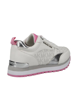 Michael Kors Monogram Pattern Lace-up Sneakers WPSL - Footcourt Egypt