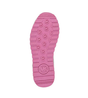 Michael Kors Monogram Pattern Lace-up Sneakers WPSL - Footcourt Egypt