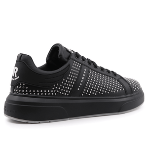 John Richmond Leather With Rivets Men Sneakers Bks - Footcourt Egypt