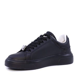 John Richmond Womens Leather shoes 25222CP BLK - Footcourt Egypt