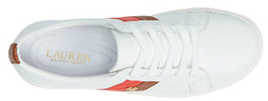 Ralph Lauren Janson II Action Leather Trainer - Footcourt Egypt