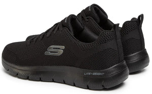 SKECHERS lite weight black sneakers - Footcourt Egypt