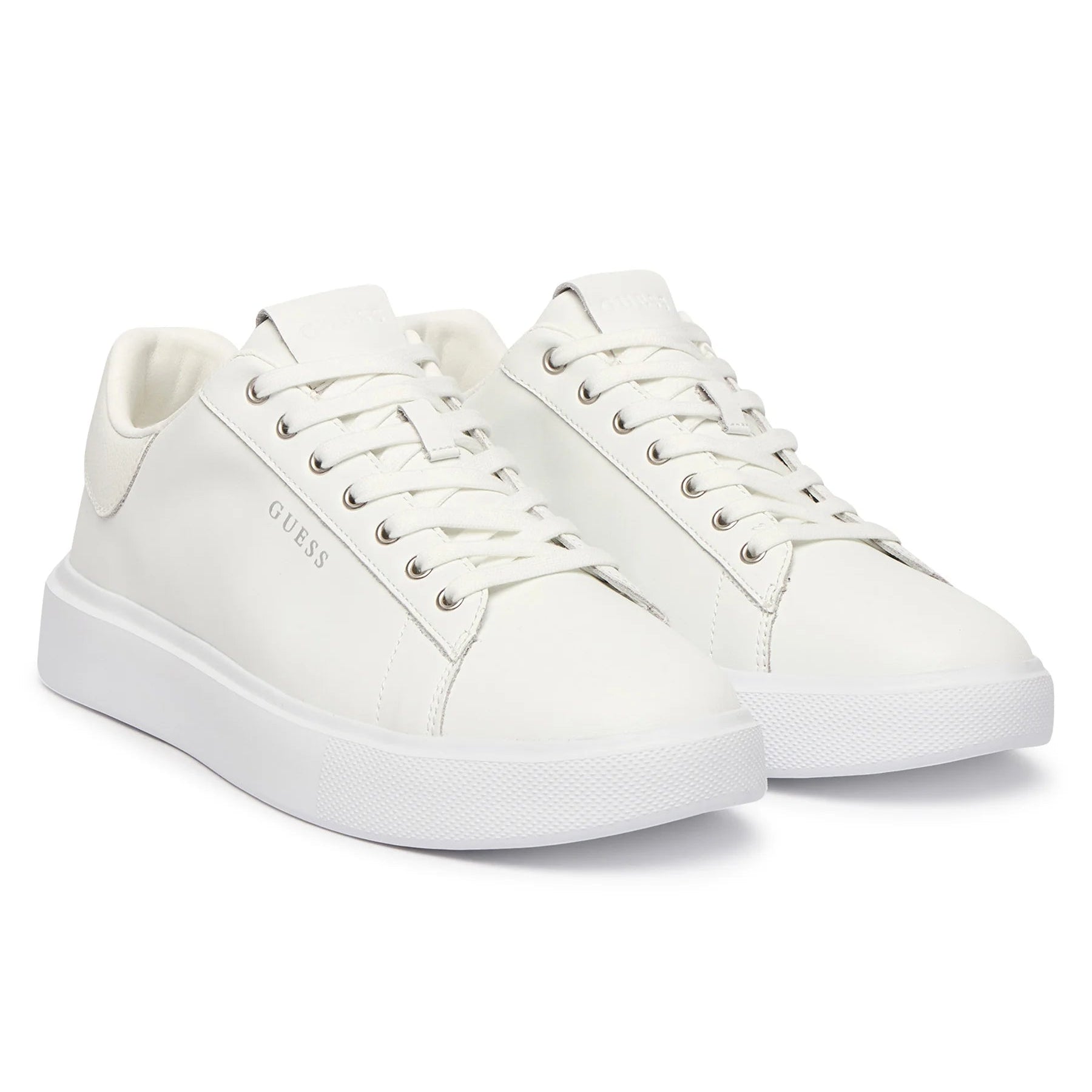 Guess Pravi Men's White Leather