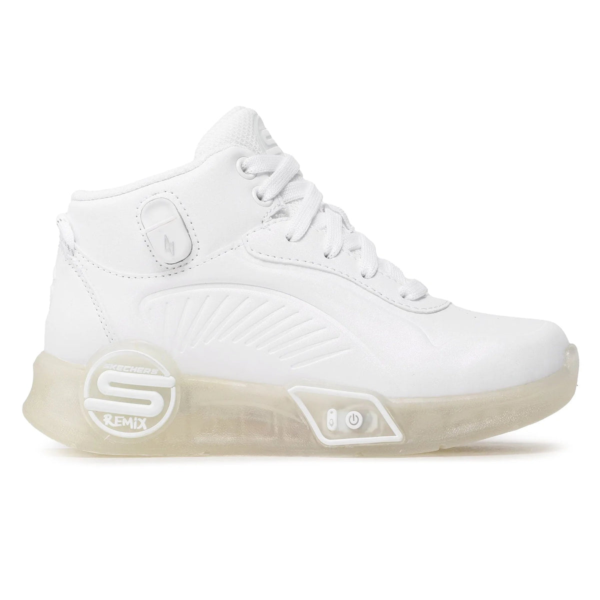 SKECHERS Kids' S-Lights Remix WHT