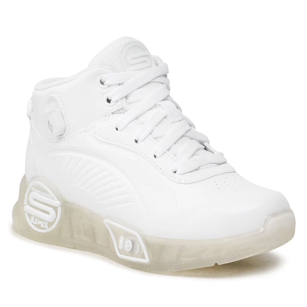 SKECHERS Kids' S-Lights Remix WHT