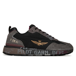 Aeronautica Militare F - 35A Sneakers Shoes BKGY - Footcourt Egypt