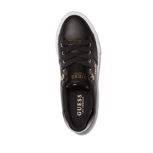 Look At Faux Leather Low - Top Sneakers - Footcourt Egypt