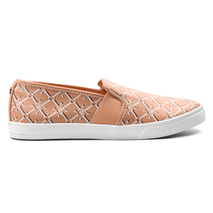 RALPH LAUREN Jinny Faux - Leather Trainer - Footcourt Egypt