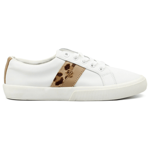 RALPH LAUREN Janson Tiger Leather Sneakers - Footcourt Egypt