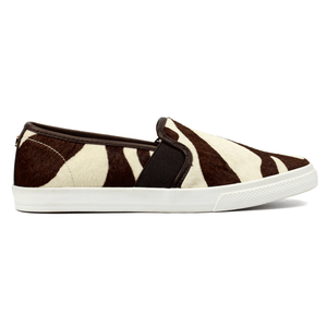 RALPH LAUREN Jinny Faux - Leather Trainer - Footcourt Egypt