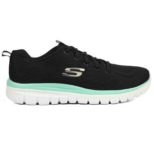 SKECHERS Graceful Get Connected Shoes BKGR - Footcourt Egypt