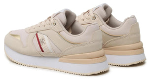 TOMMY HILFIGER Sneakers Corp Webbing Runner Gold - Footcourt Egypt