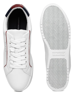 Tommy Hilfiger Men's Leather Sneakers - Footcourt Egypt