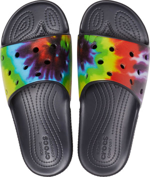 Classic Crocs Tie Dye Graphic Slide - Footcourt Egypt