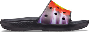 Classic Crocs Tie Dye Graphic Slide - Footcourt Egypt