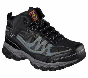 Men Skechers Boots | Work Relaxed Fit: Holdredge – Rebem St - Footcourt Egypt