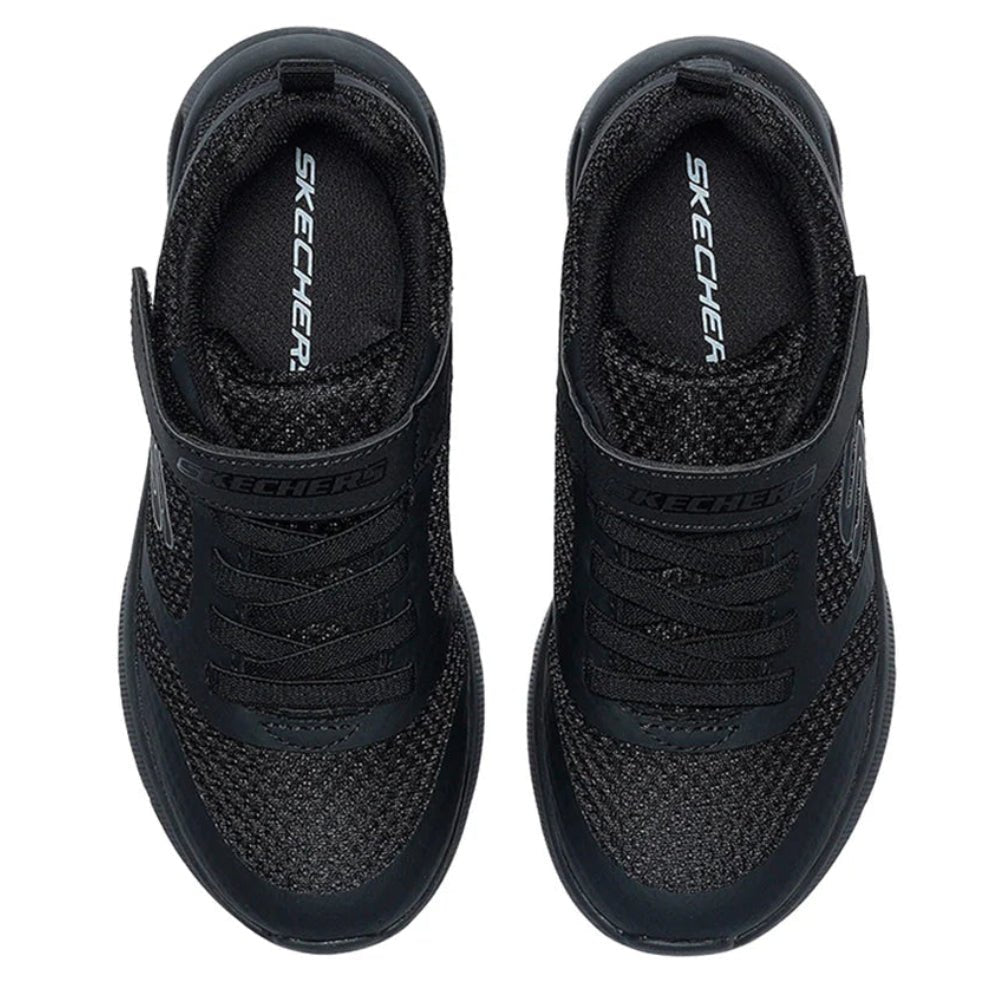 SKECHERS Microspec Max Girls Shoes - Black - Footcourt Egypt