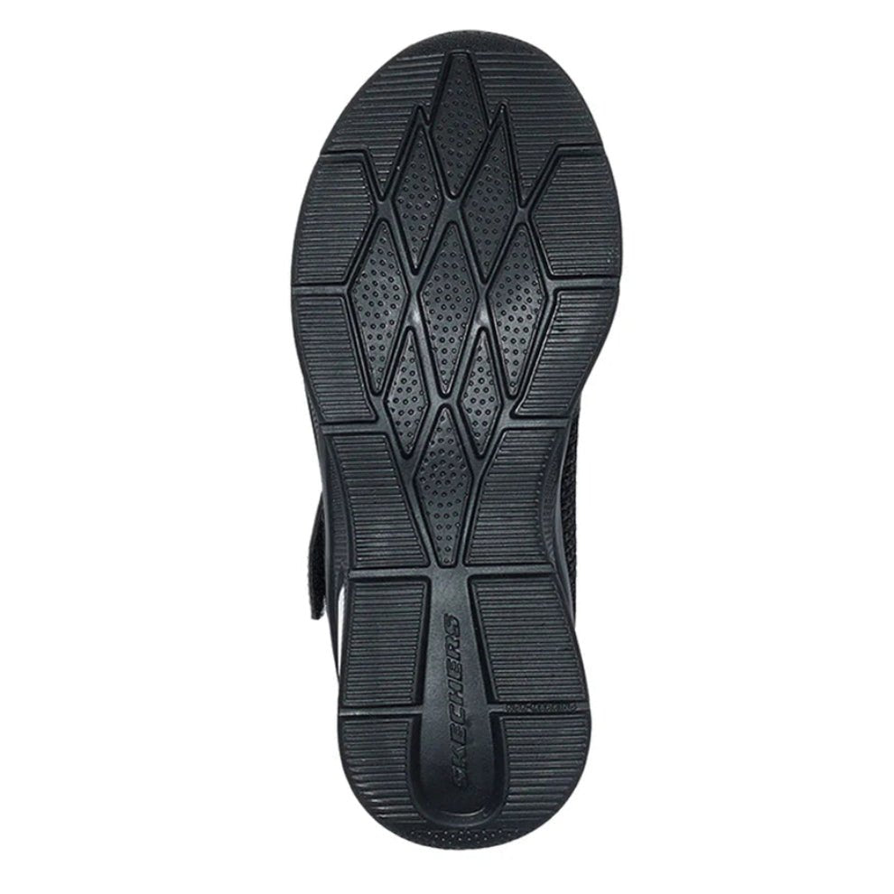 SKECHERS Microspec Max Girls Shoes - Black - Footcourt Egypt