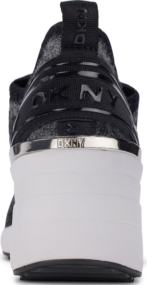 DKNY Keeva Wedge Knit Sneaker - Footcourt Egypt