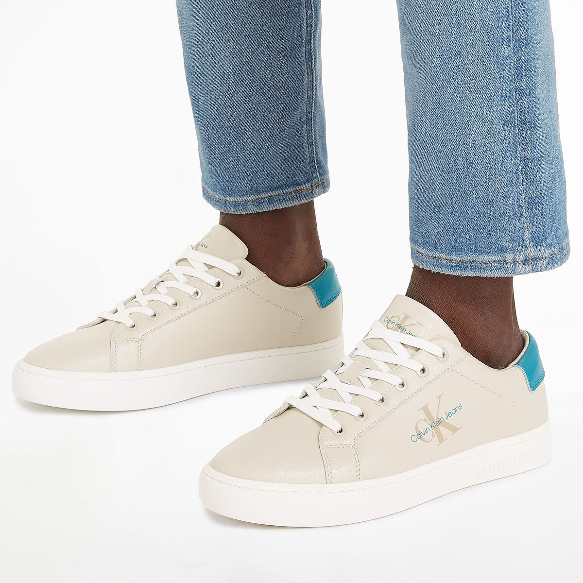 CALVIN KLEIN Classic Cupsole Laceup Low Lth - Footcourt Egypt