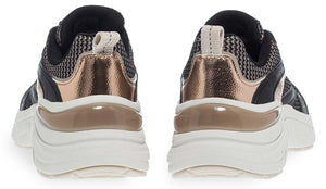 SKECHERS Hazel Metallic Soiree Lace Up Sneakers - Footcourt Egypt