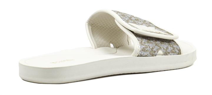 Michael Kors MK Logo Chain Mesh Slide A - Footcourt Egypt